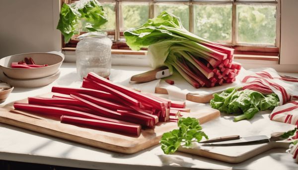 Congeler de la rhubarbe : astuces et étapes essentielles