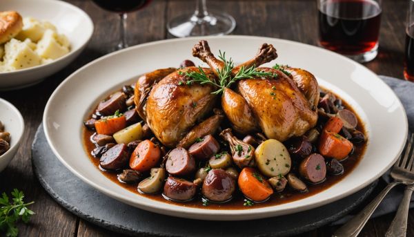 Que déguster avec un coq au vin pour un accord parfait ?