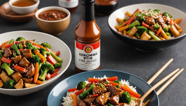 La sauce wok kikkoman : votre alliée en cuisine rapide